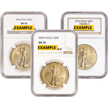 1 OZ AMERICAN GOLD EAGLE NGC70